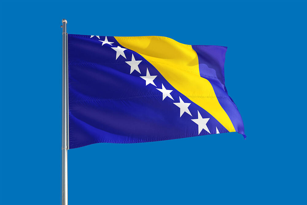 Zastava BiH, Bosna i Hercegovina