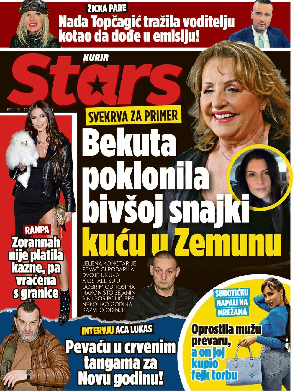 Naslovna stars dodatak, Stars Naslovna, Stars