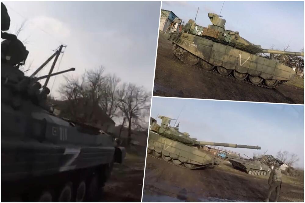 T-90M UOČEN U SVATOVU: Rusi ponovo ubacuju u borbu modernizovane tenkove VIDEO