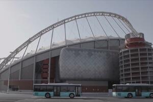 Električni putnički autobusi iz Kine na Svetskom prvenstvu (VIDEO)