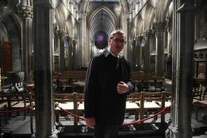 HVALA LJUBAZNIM DOMAĆINIMA: Predsednik obišao gotsku katedralu u društvu gradonačelnice Trondhajma Rite Otervik (FOTO)