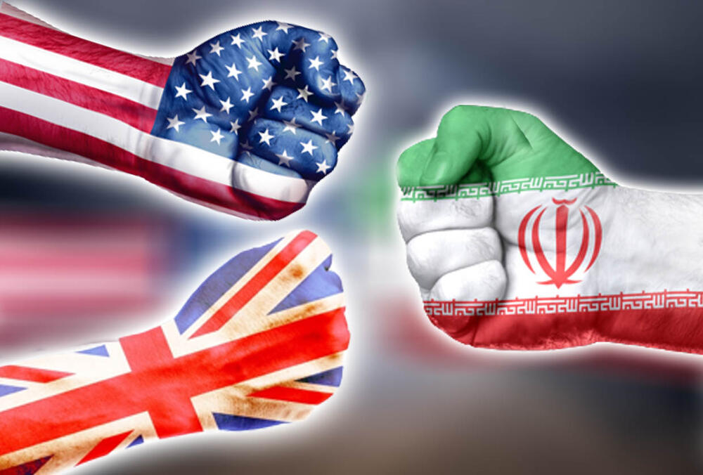Zastave SAD, Zastava Irana, zastava Velike Britanije