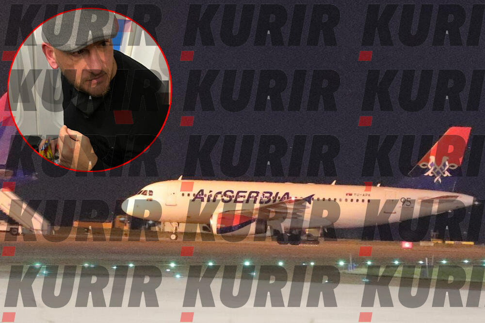 ovim avionom je bojović deportovan u srbiju