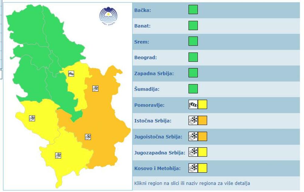 vremenska prognoza