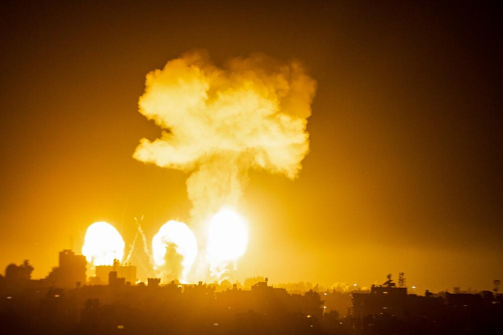 Izrael, eksplozija