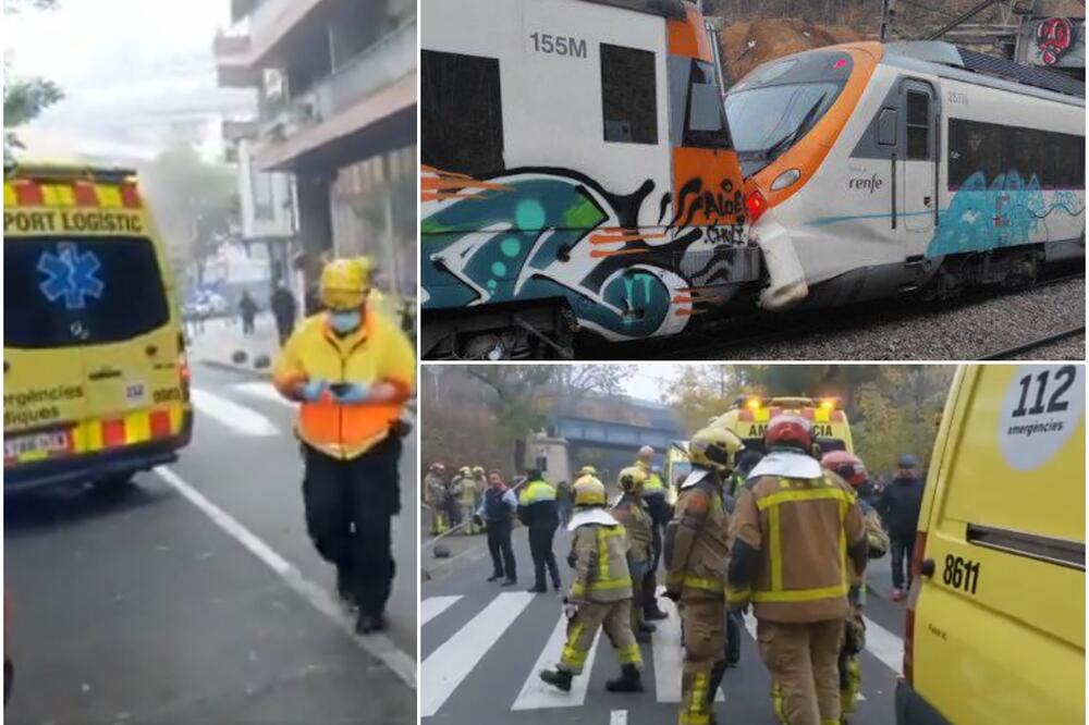 HAOS U ŠPANIJI: Sudarila se dva voza, od SILINE UDARA 150 ljudi povređeno, ljudi popadali, žena ISEKLA GLAVU (VIDEO, FOTO)