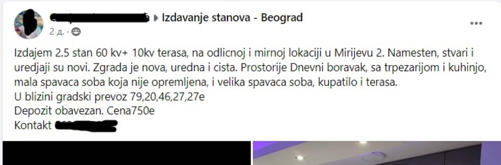 Oglas za stan