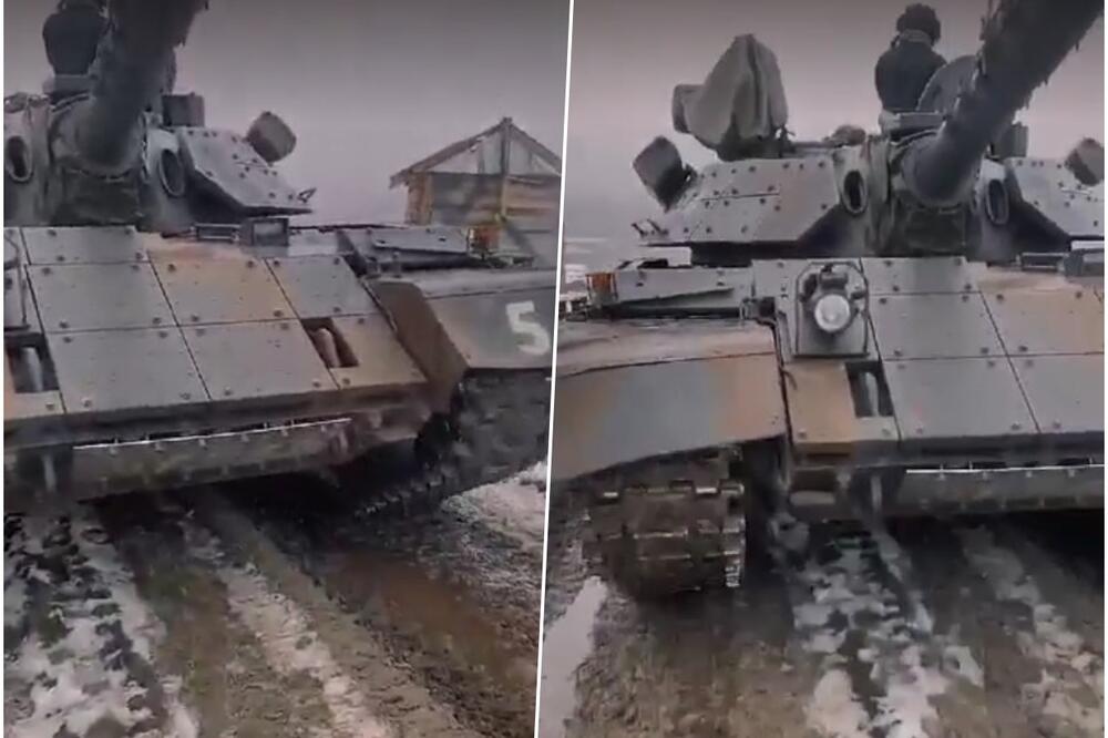 SLOVENAČKI TENKOVI STIGLI U DONBAS: Ukrajinci prikazali prvi tenk M-55S u blatu! Posle obuke spremni za borbu (VIDEO)