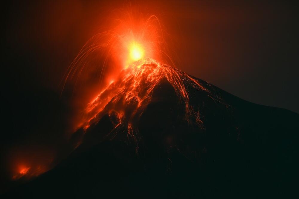 Gvatemala, vulkan