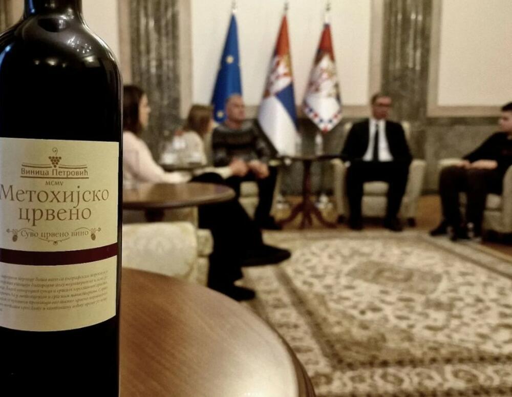 Velika Hoča, vino, Srđan Petrović, Aleksandar Vučić