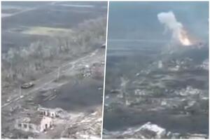 TRENUTAK KAD UKRAJINSKI TENK UNIŠTAVA RUSKI T-72: Objavljen snimak dramatičnog TENKOVSKOG DUELA, ovo se ne viđa svaki dan (VIDEO)