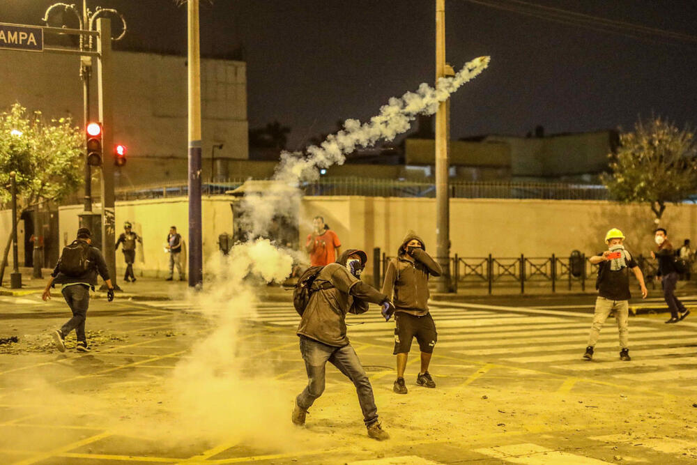 protesti, Peru