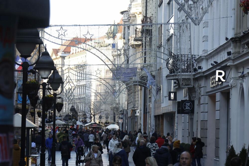 novogodišnja rasveta, Beograd