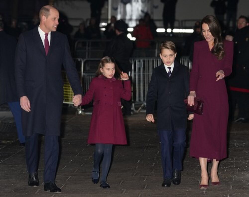 Принцот Вилијам, Кејт Мидлтон, принцезата Шарлот, принцот Џорџ