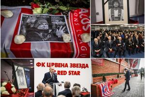 OPROŠTAJ OD MIHE: Mnogo emocija na stadionu "Rajko Mitić", legende Crvene zvezde jedva govorile od suza (VIDEO, FOTO)