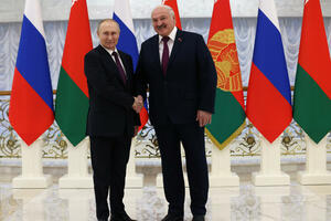 RUSKI DRONOVI KAMIKAZE GAĐALI KIJEV PAR SATI PRE DOLASKA PUTINA U BELORUSIJU: Pritisak na Lukašenka da se pridruži novoj ofanzivi?