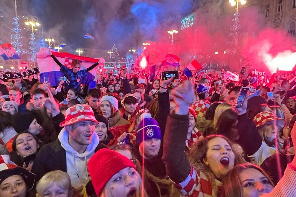 NIŠLIJKA OTIŠLA U ZAGREB DA BODRI HRVATSKE FUDBALERE: Poslednji dinar dala za kartu, a evo šta je tamo dočekalo