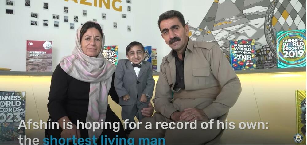 Afšin Esmail Gaderzade, najniži čovek na svetu