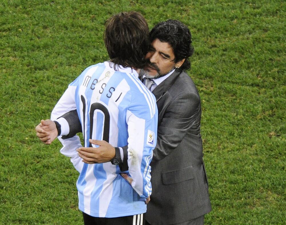 Dijego Maradona, Lionel Mesi