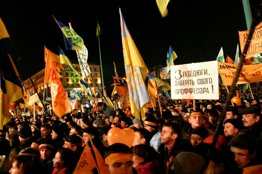 Kijev, Protesti, 2004