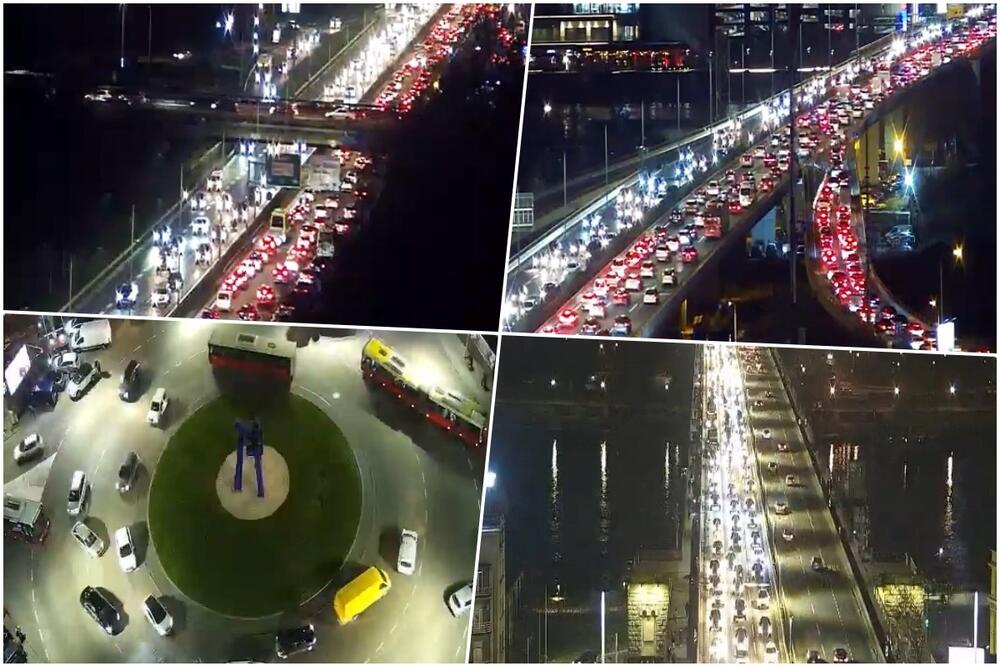 SAOBRAĆAJNI KOLAPS U BEOGRADU! Pogledajte na kojim saobraćajnicama su najveće gužve (FOTO)
