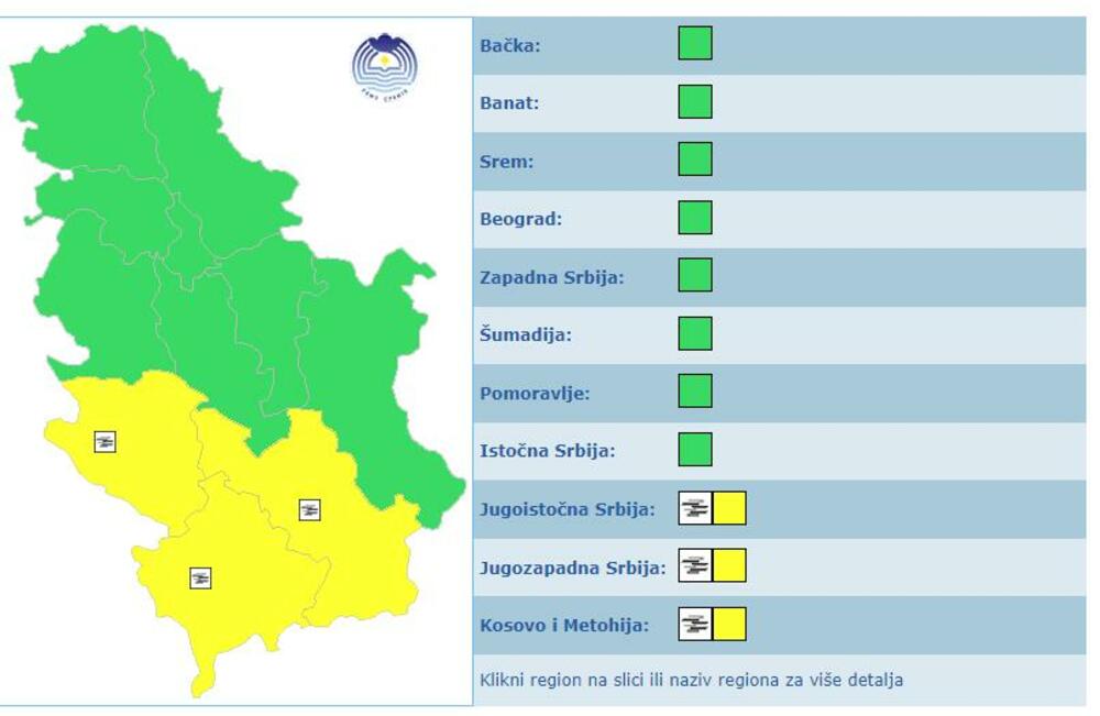 vremenska prognoza