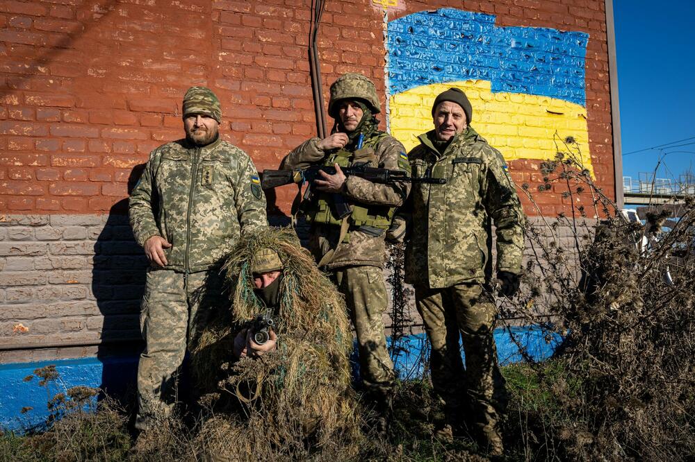 Soledar, Ukrajina, ukrajinski vojnici