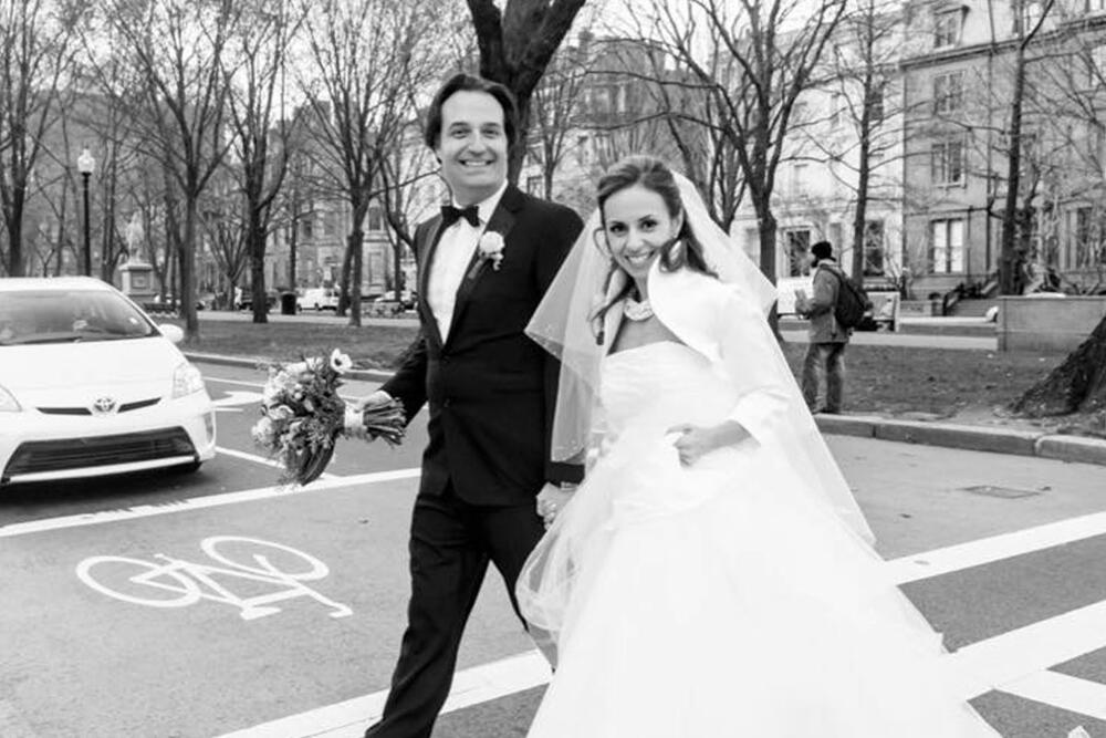 Brajan i Ana Volš venčali se 21. decembra 2015. godine 