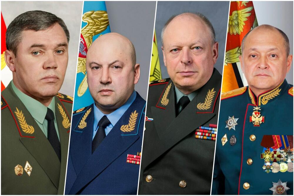 Valeriji Geradimov, Sergej Surovikin, Aleksej Kim, Oleg Suljnikov