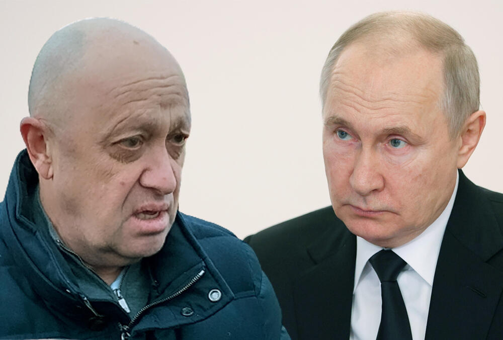 Jevgenij Prigožin i Vladimir Putin
