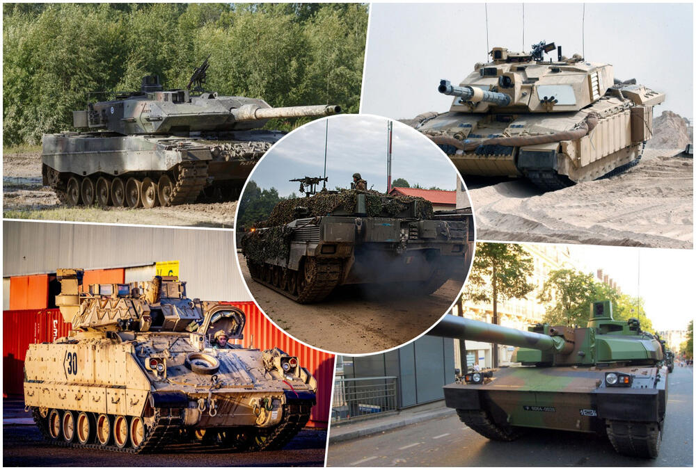 tenkovi, Čelindžer 2, Leopard 2, Abrams, Leklerk, Ariete C-1