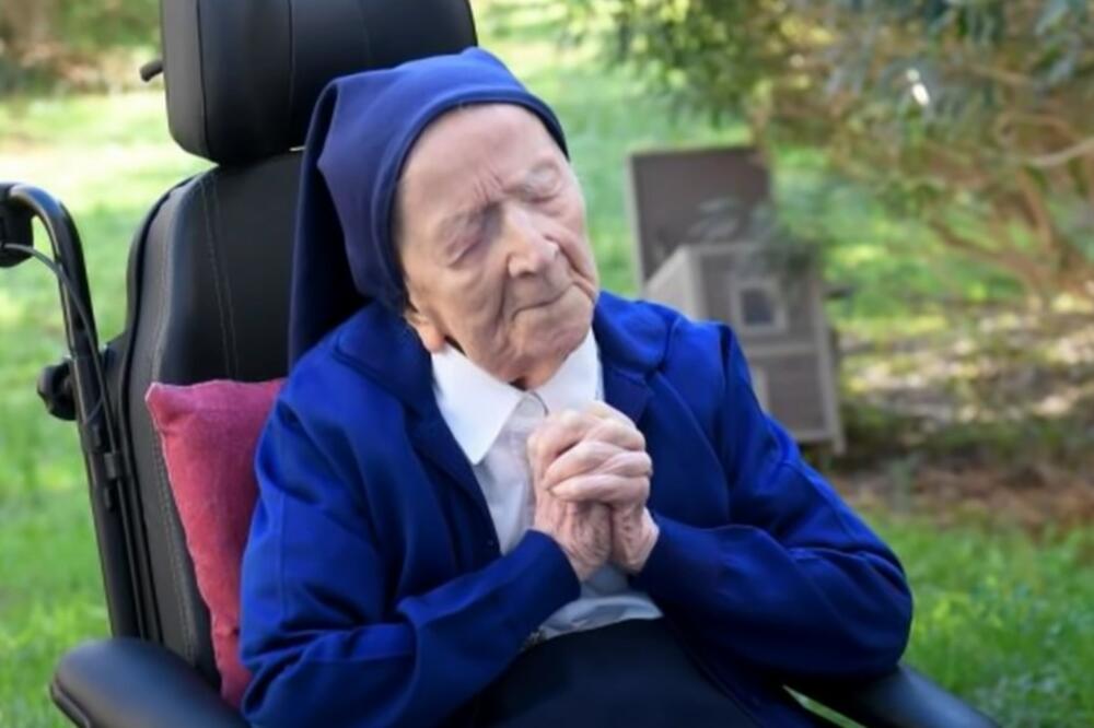 PREMINULA NAJSTARIJA ŽENA NA SVETU: Časna sestra Andre umrla u 118. godini (VIDEO, FOTO)
