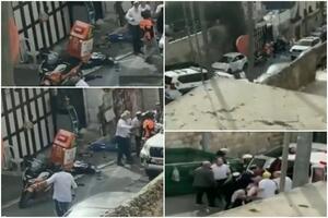 MALOLETNIK (13) IZ PIŠTOLJA RANIO OCA I SINA U JERUSALIMU: Naoružani civili pogodili napadača! VIDEO