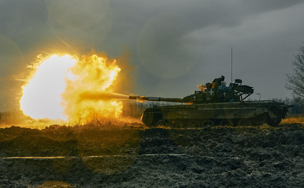 Ukrajina, ruski tenk T-80, ruski tenk