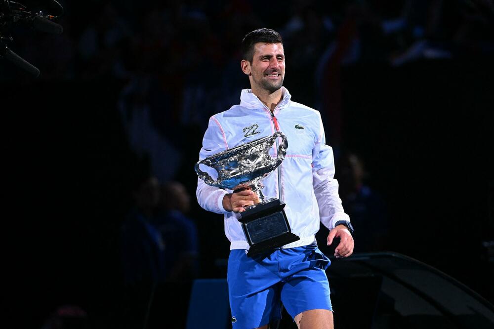 Novak Đoković, Australijan open, trofej, Melburn
