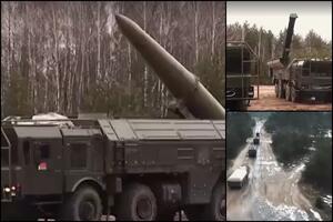 LUKAŠENKOV RAKETNI ODGOVOR NA PRETNJE MINSKU: Beloruska vojska prvi put javno prikazala iskandere M i K! VIDEO