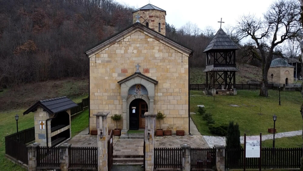Crkva Svetog Save, reka Dičina, Aleksandar Marušić
