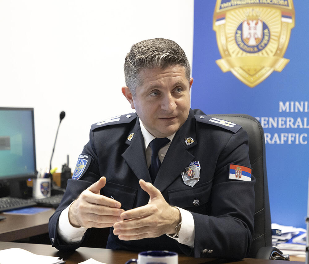 Pojasnio sve detalje - pukovnik policije Slaviša Lakićević, načelnik Uprave saobraćajne policije