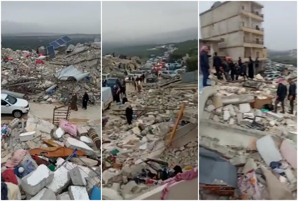zemljotres, Sirija, Harem