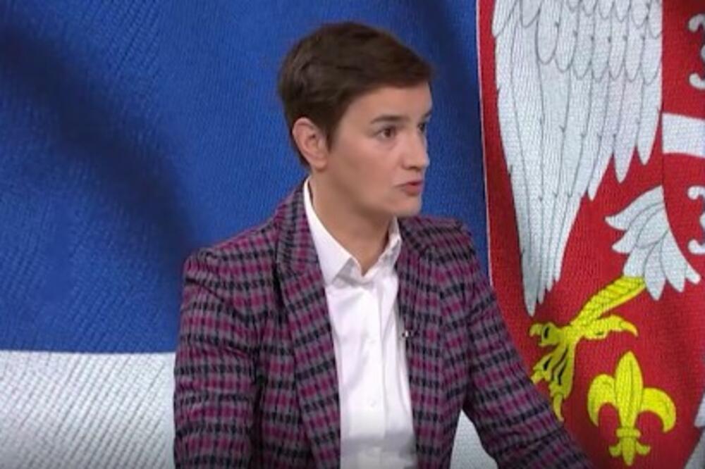PREMIJERKA ANA BRNABIĆ: Da je SNS bio na ulici u sredu, ne bi izazivao sukobe već pokazao šta je pristojna Srbija