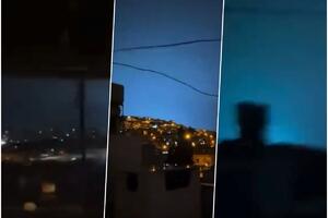 ZAČULO SE ŠUŠTANJE, PA ZASIJALA PLAVA SVETLOST: Evo zašto se na nebu pre zemljotresa u Turskoj pojavio MISTERIOZNI FENOMEN (VIDEO)
