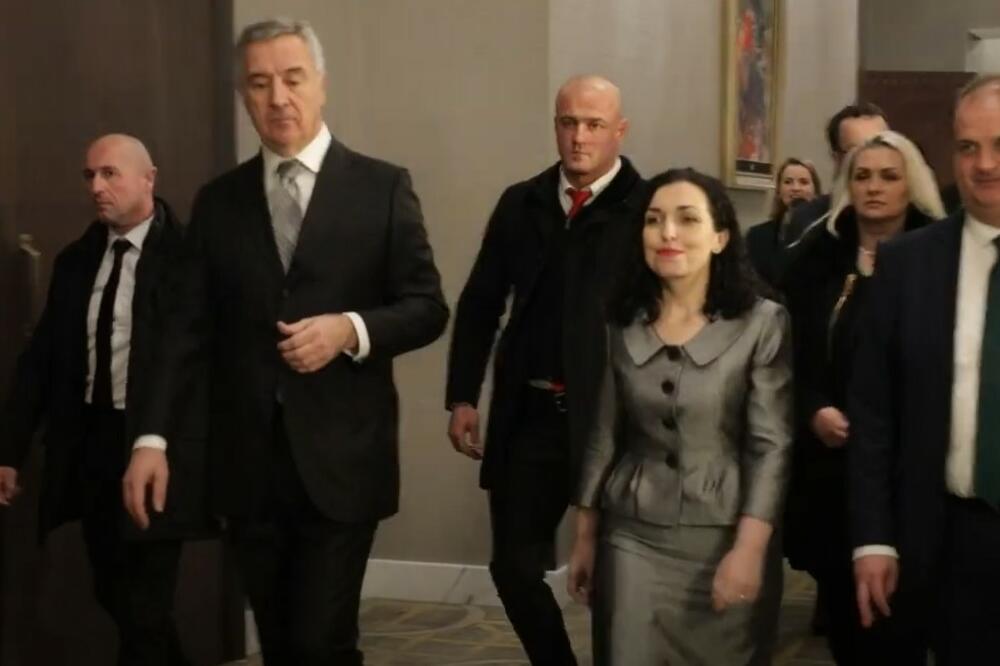 MILO OPET ŠURUJE S ALBANCIMA: Đukanović priredio svečanu večeru u čast Vjose Osmani (VIDEO)