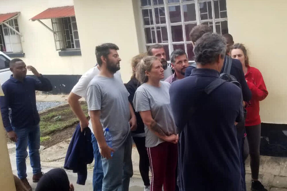 Zambija, Hrvati, Hrvati uhapšenu u Zambiji