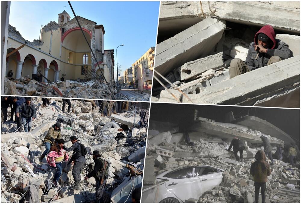 zemljotres, Sirija