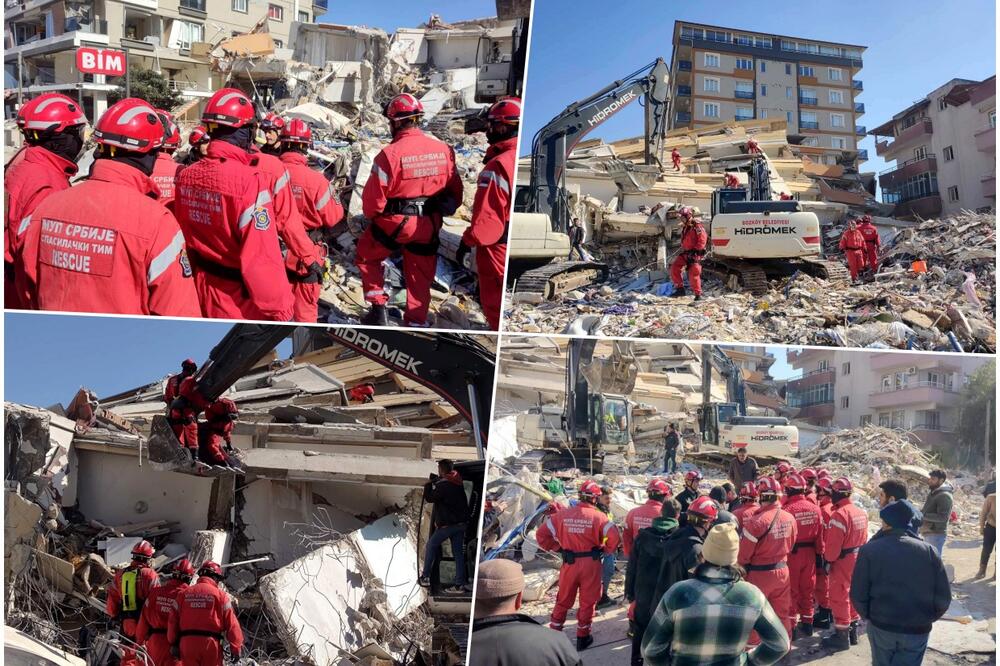 SRPSKI SPASIOCI U TURSKOM PAKLU! Tim od 45 pripadnika MUP traga za preživelima pod ruševinama i Odabasi! FOTO