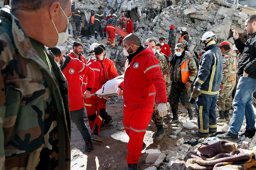 Posledice katastrofalnog zemljotresa u Turskoj i Siriji