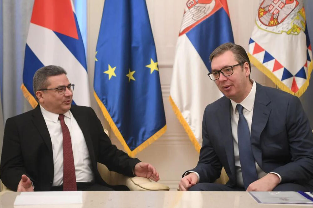 OPROŠTAJNA POSETA: Predsednik Vučić primio ambasadora Kube