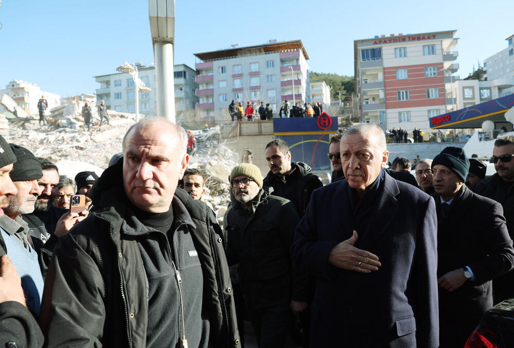 Turska, Zemljotres, Tajip Erdogan