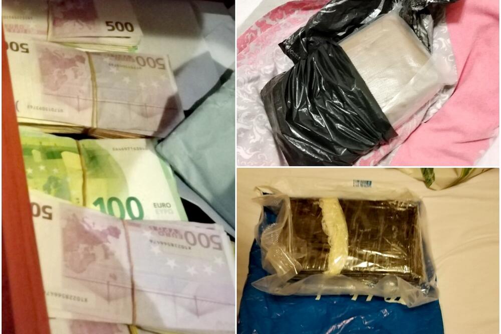 AKCIJA SRPSKE POLICIJE: U stanu Beograđanina (40) zaplenjeno tri kilograma kokaina i GOMILA EVRA! (VIDEO)