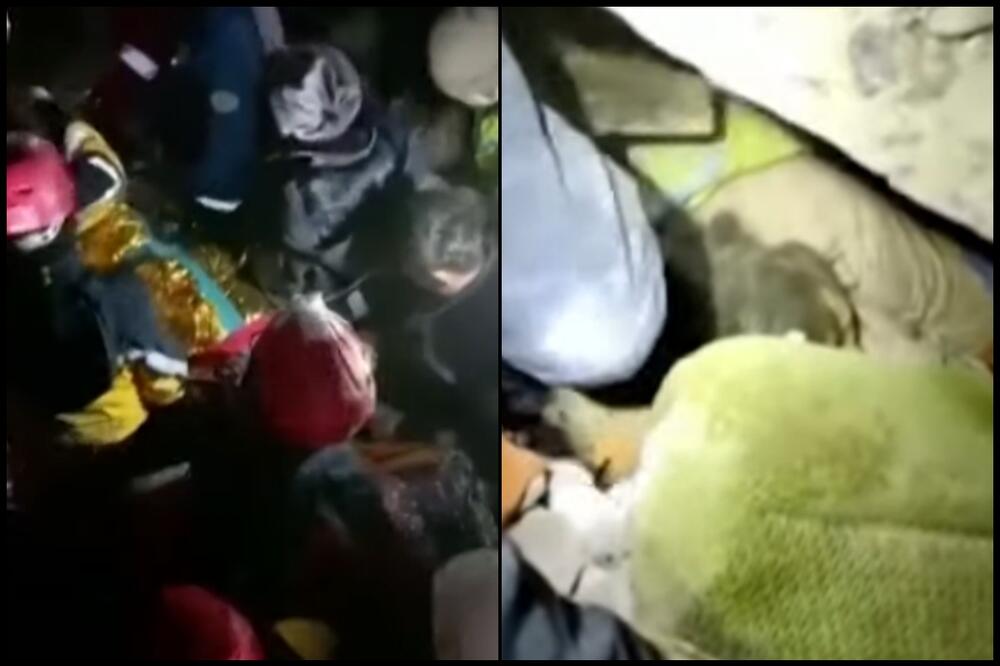 ŽIVOT PIŠE DRAME: Spasioci pronašli živu baku (77) posle 212 sati od zemljotresa! Izvukli je iz ruševina! VIDEO